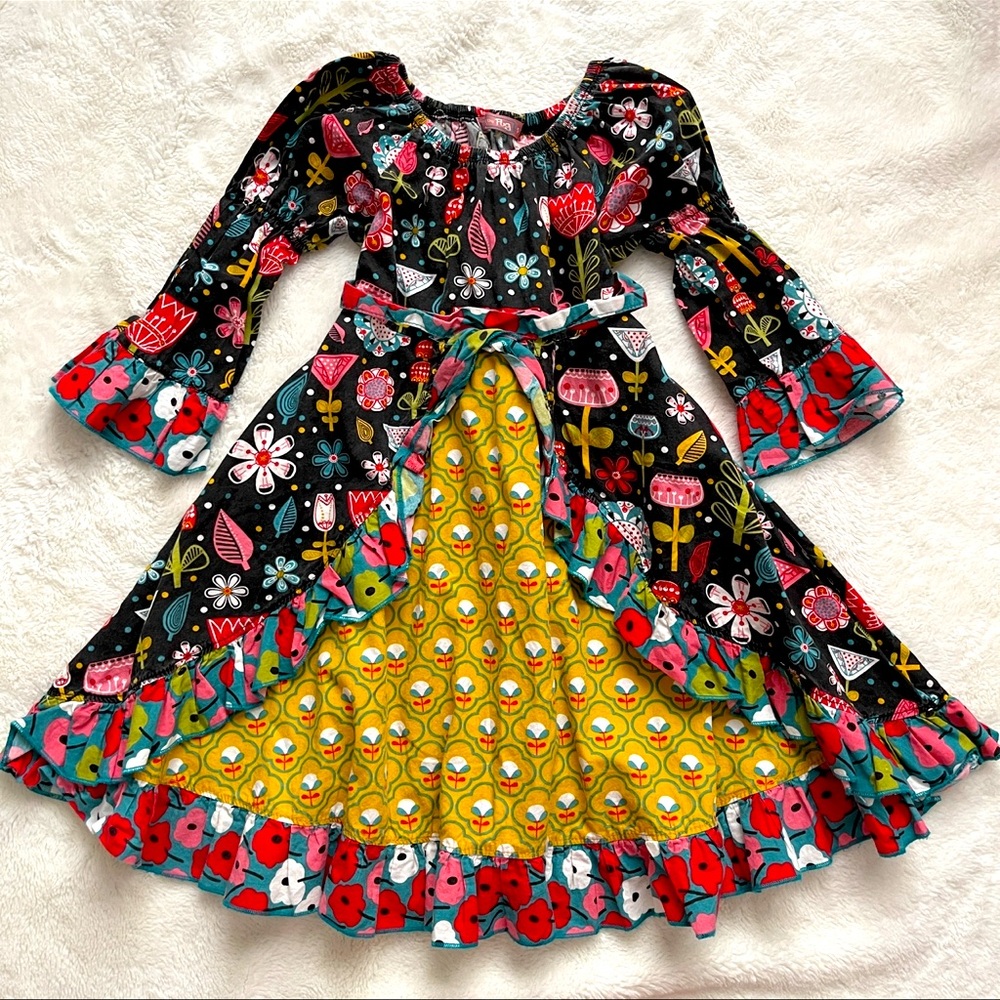 Jelly the Pug Fiesta Collection Mandy Dress Girls Size 5